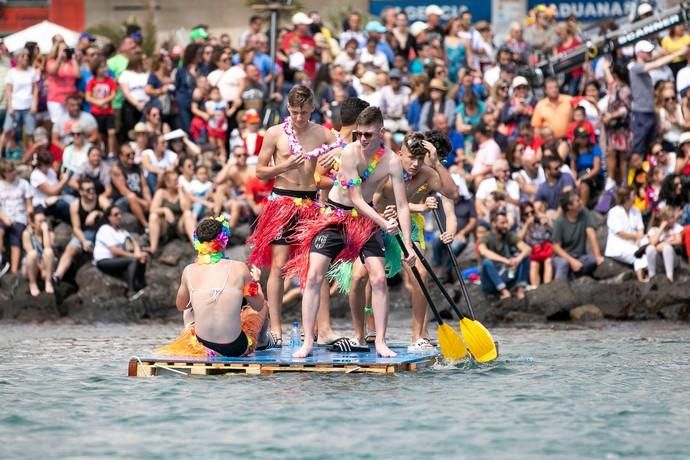 La regata de Achipencos, celebrada el domingo 3 de marzo en Puerto del Rosario