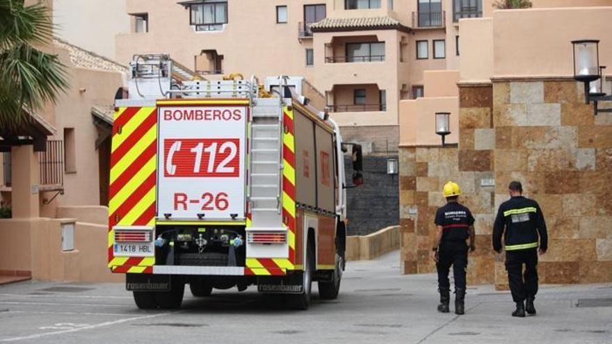 Camión de bomberos.