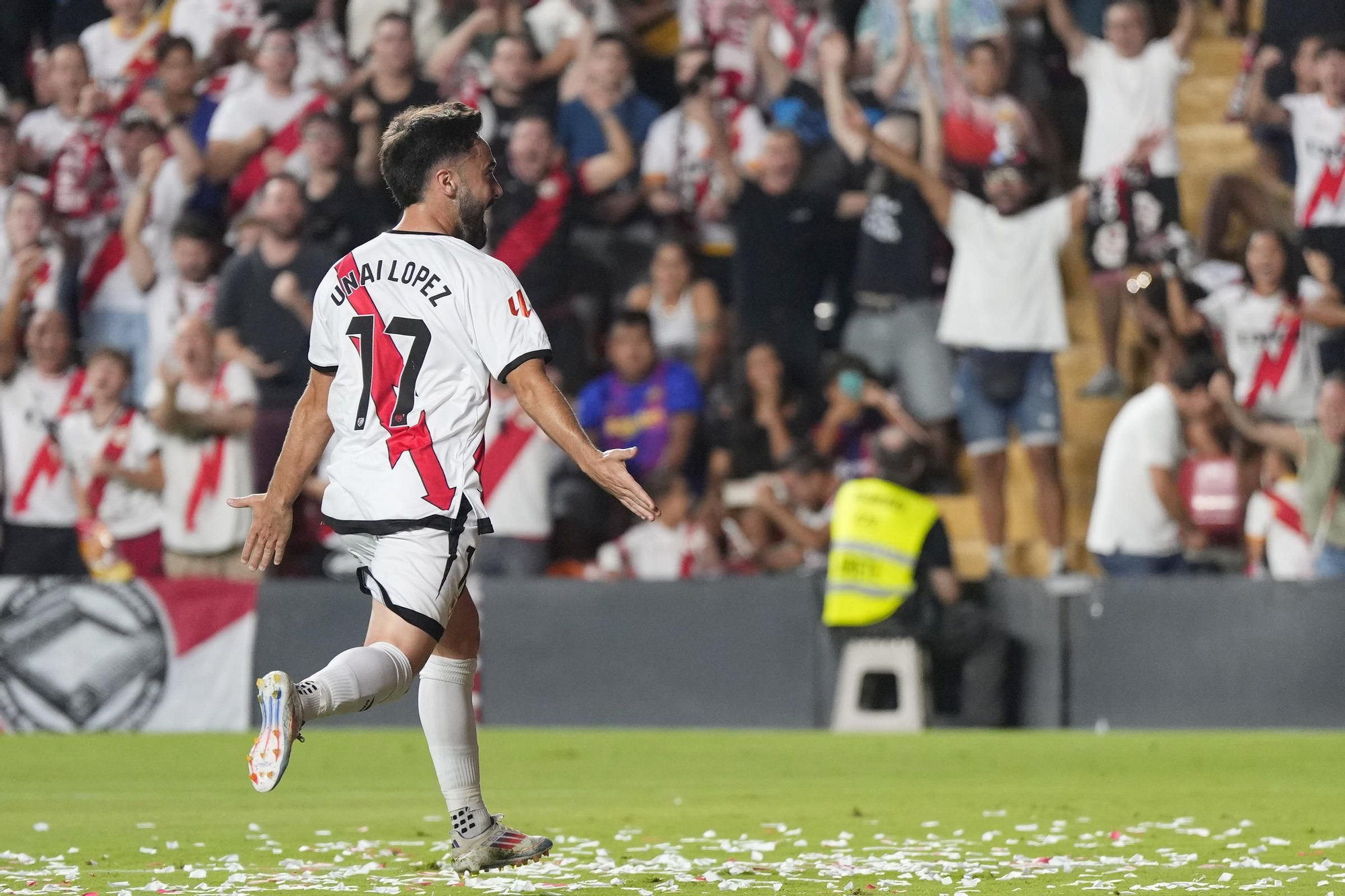 El Rayo Vallecano - Barça, en fotos
