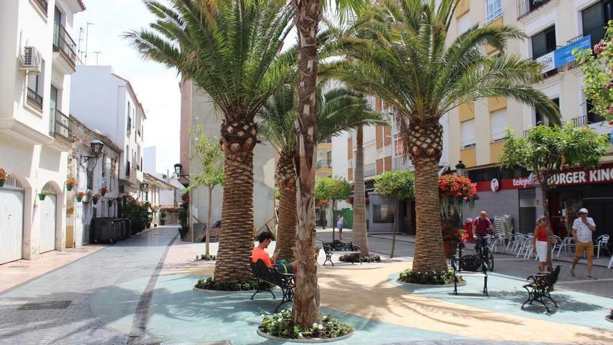 Nueva plaza en el centro de Estepona.