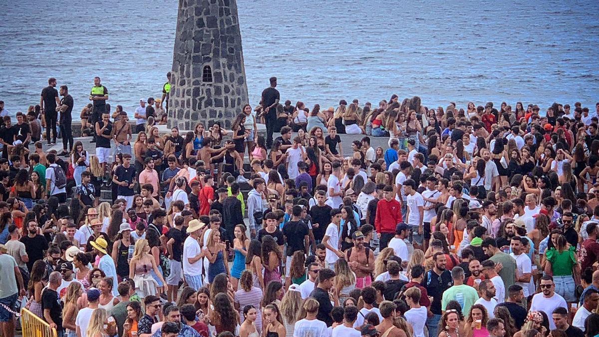 Imagen de archivo de una fiesta en Bajamar.