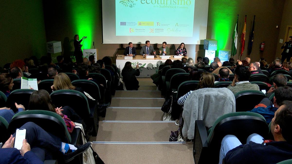 Imagen del congreso sobre Ecoturismo de Priego de Córdoba.