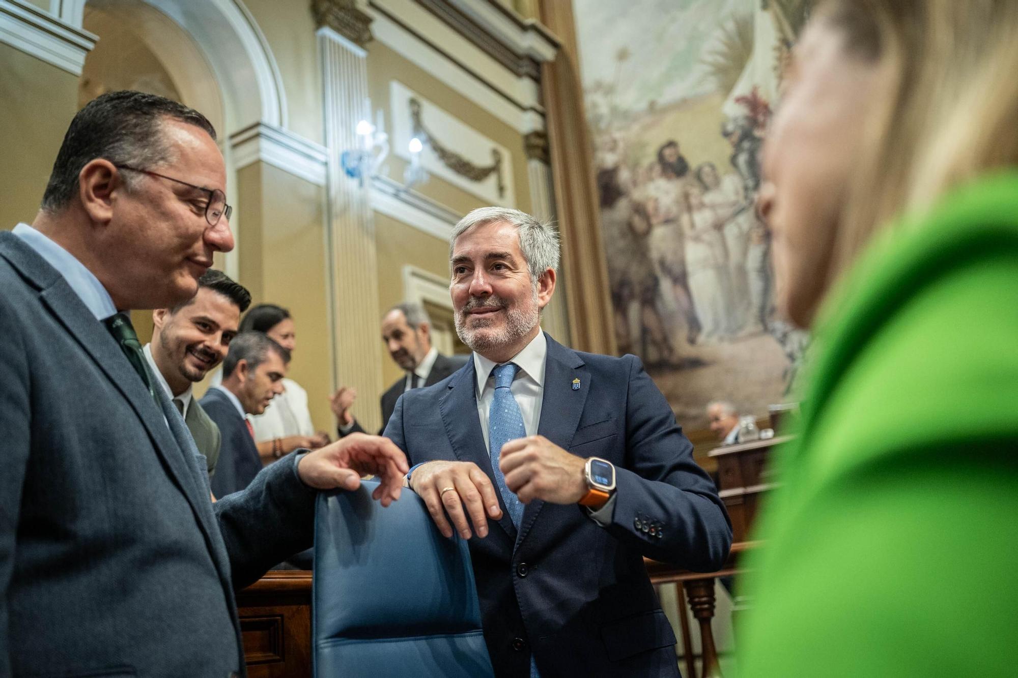 Pleno del Parlamento de Canarias (12.12.09)