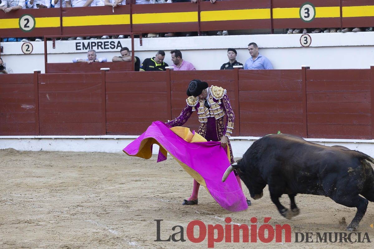 Corrida de toros en Abarán (El Fandi, Emilio de Justo, El Payo)