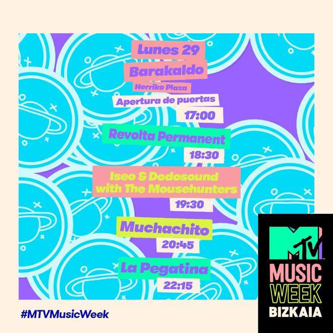 MTV Music Week Bizkaia: todas las fechas