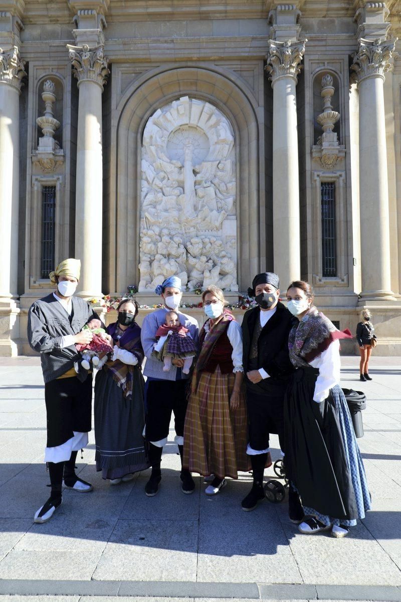 La basílica del Pilar recibe a los zaragozanos con aforo reducido y medidas de seguridad