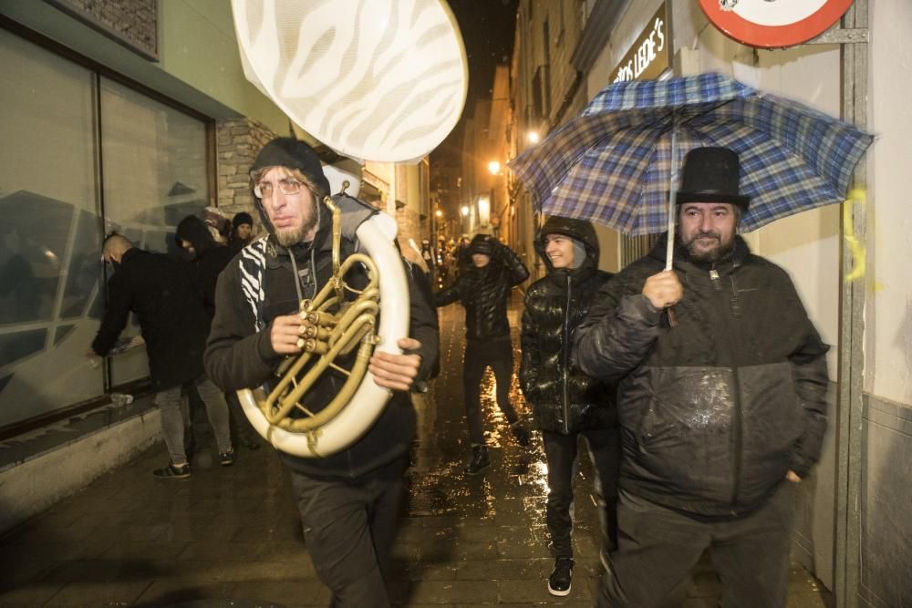 Enterrament del carnestoltes a Sallent