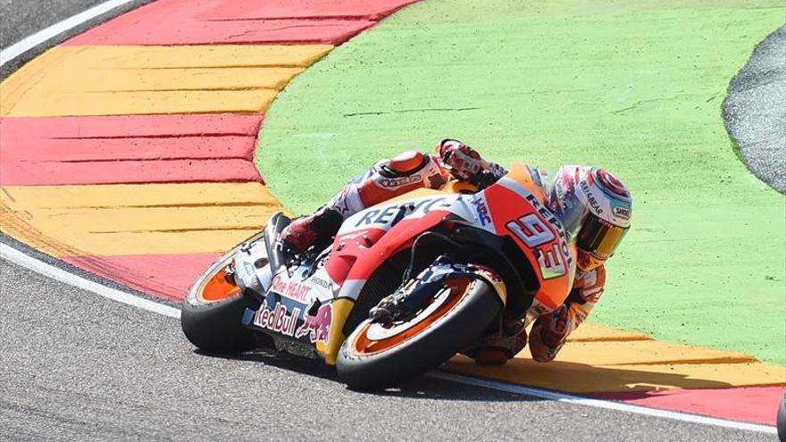 Marc Márquez ya está solo