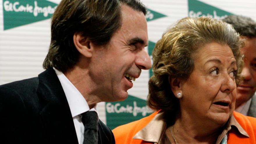 Aznar y Barberá, en una foto de archivo.