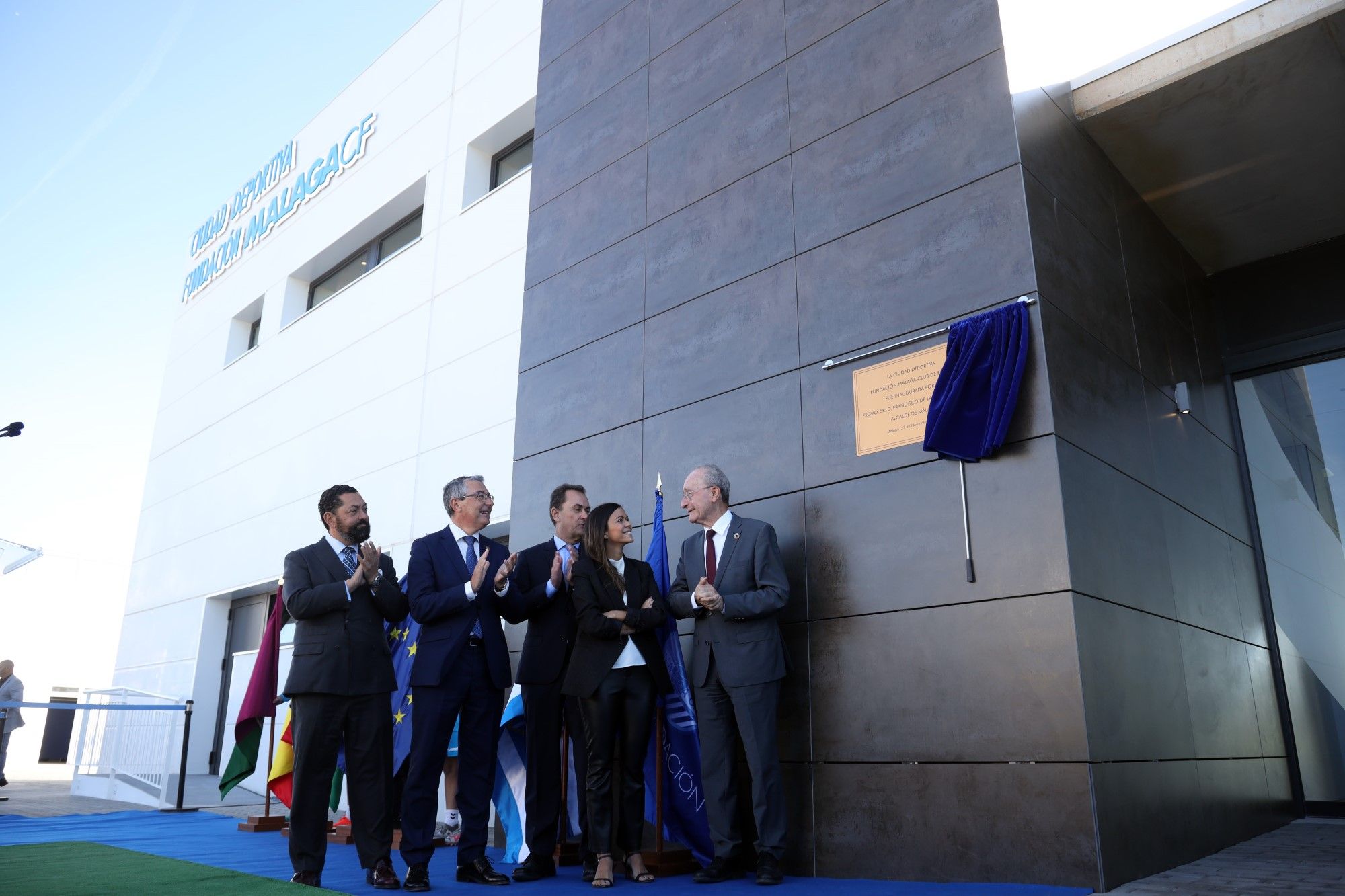 El Málaga CF inaugura su anhelada ciudad deportiva