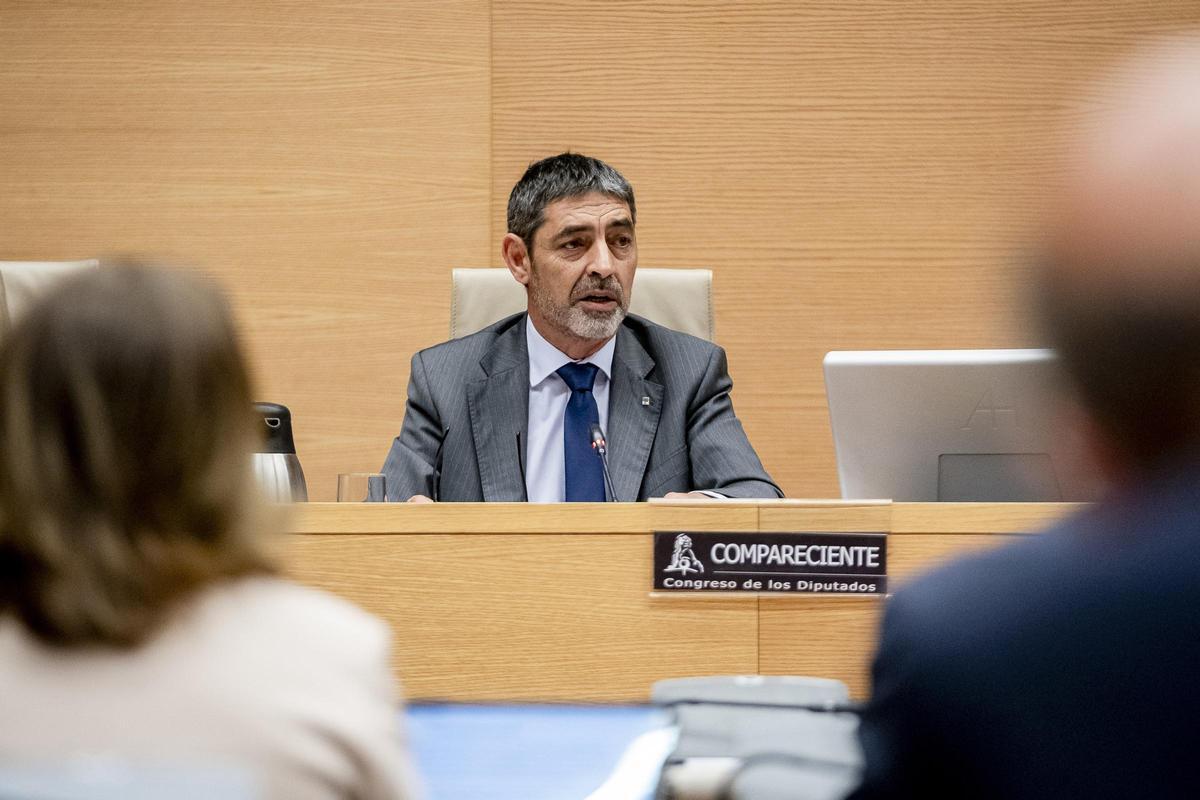 El mayor de los Mossos d'Esquadra, Josep Lluís Trapero.