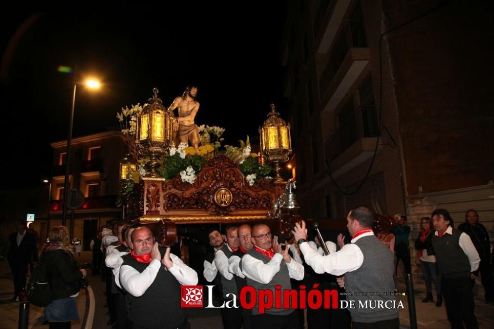 Encuentro en Lorca del Cristo de la Sangre, Señor de la Penitencia y la Virgen de la Soledad