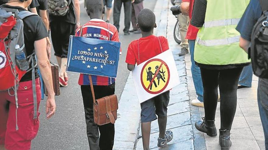 Manifestación por los refugiados