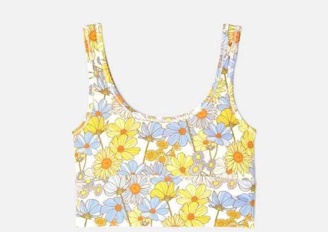 El top estampado