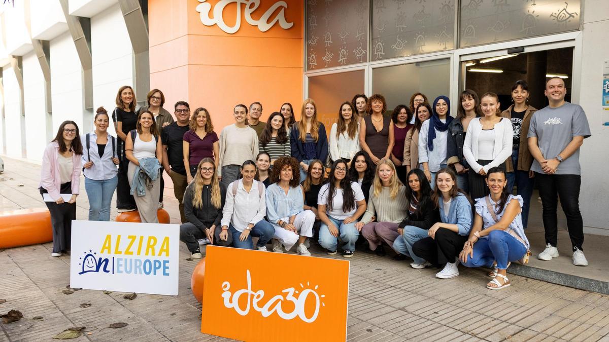 Benvinguda als voluntaris europeus.