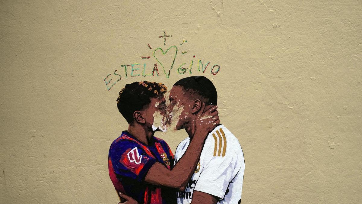 TvBoy's Lamine Yamal and Kylian Mbappé Mural Vandalized in Barcelona