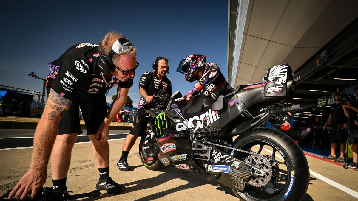 Jorge Martín firma su primera ‘pole’ en Silverstone, con un nuevo récord
