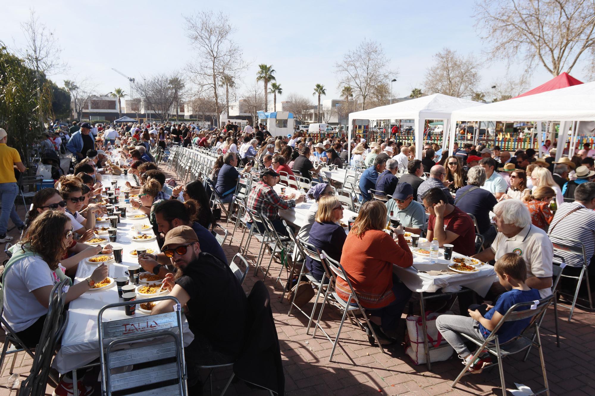 Todas las imágenes del concurso de paellas de intercollas de la Magdalena 2023