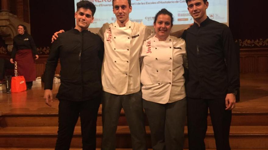 La Joviat guanya el 13è Concurs de Joves Cuiners i Cambrers de Catalunya