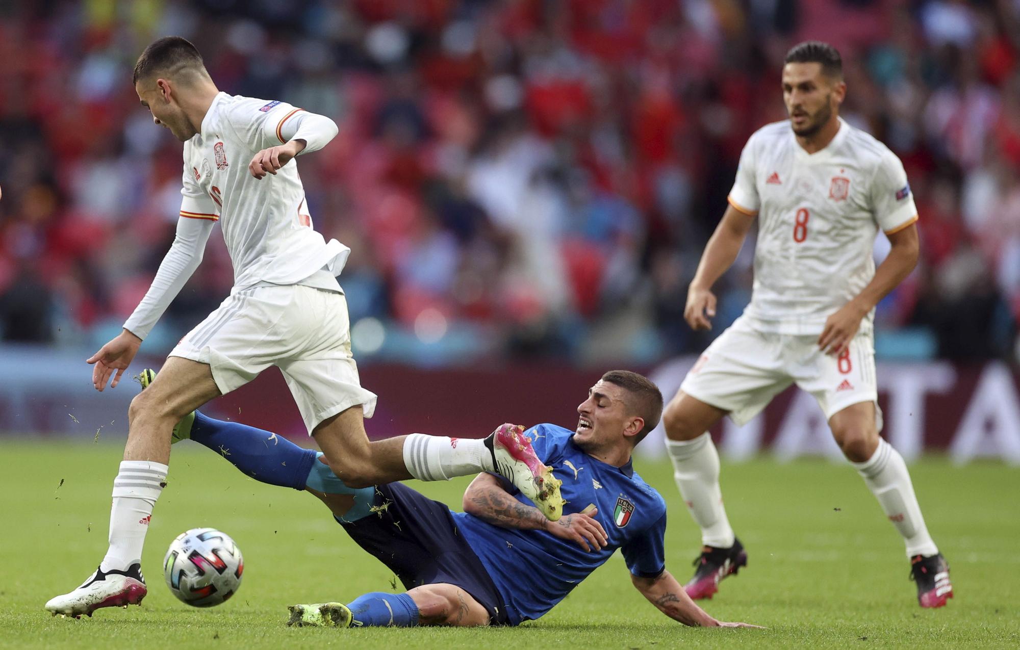 Las fotos mas espectaculares del España - Italia de semifinales de la Eurocopa