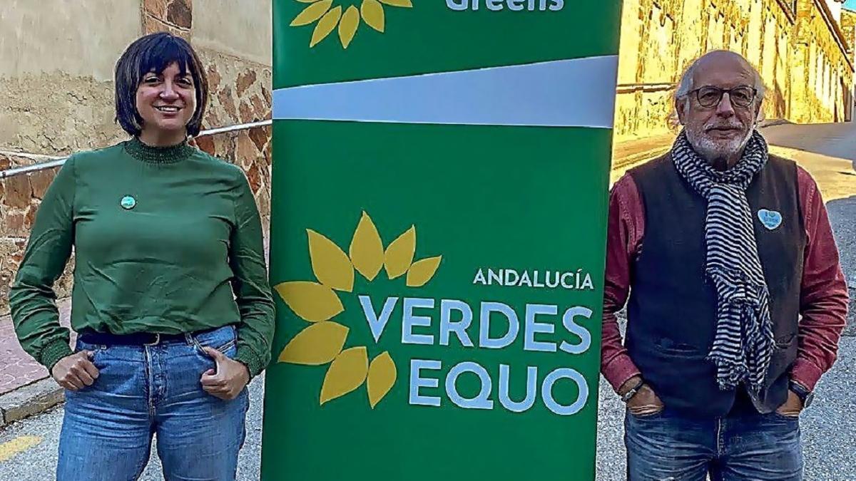 Mar González y Manuel Pérez. de Verdes Equo.