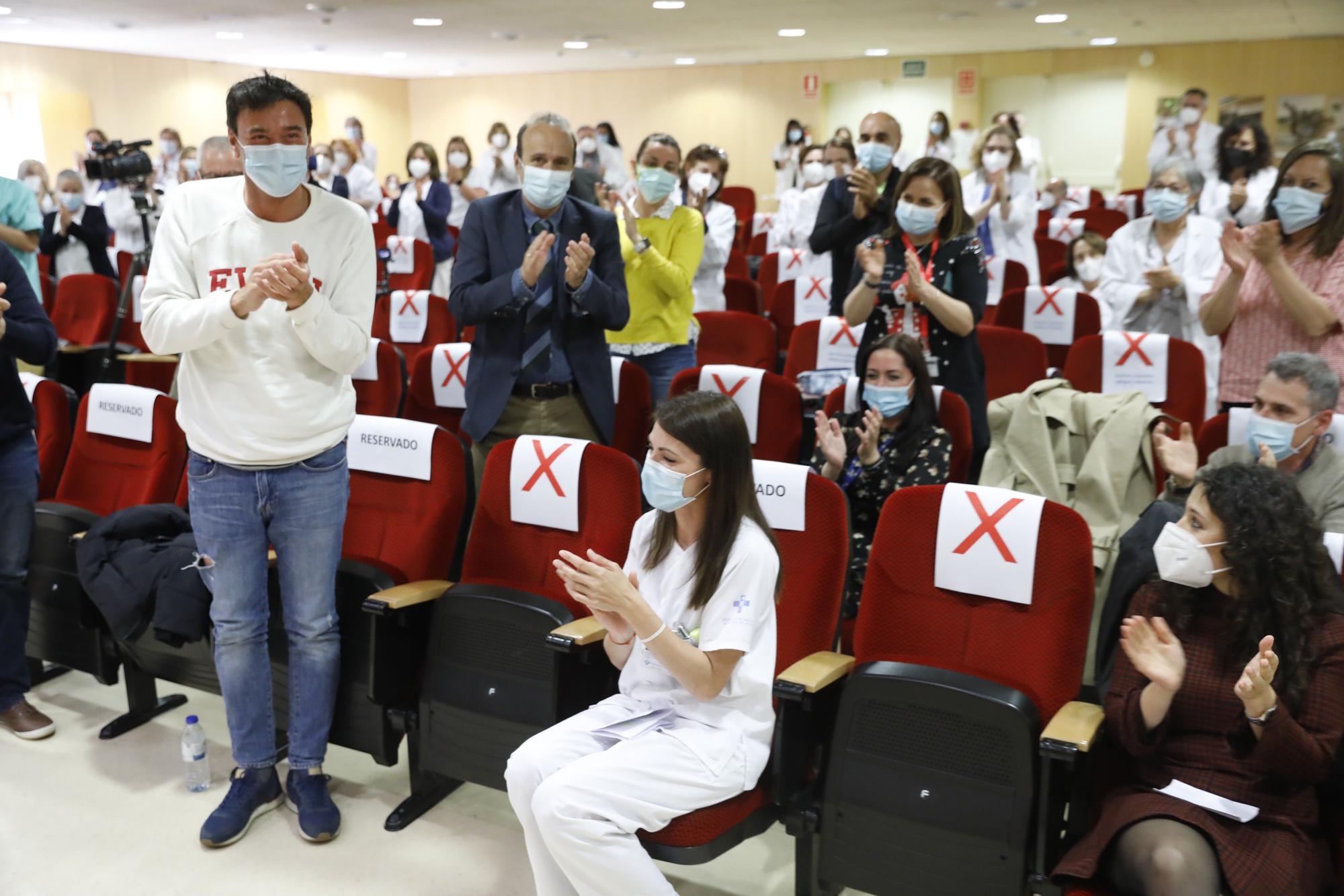 Celebración del Día de la Enfermería en el Hospital de Cabueñes