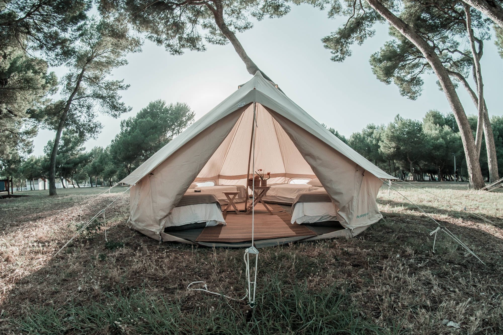 Bell Tents, una de las mejores opciones para el camping en el Medusa Festival