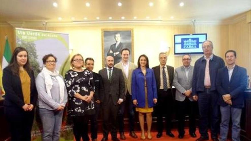 Constituida la Asociación de la Vía Verde del Aceite entre Jaén y Córdoba