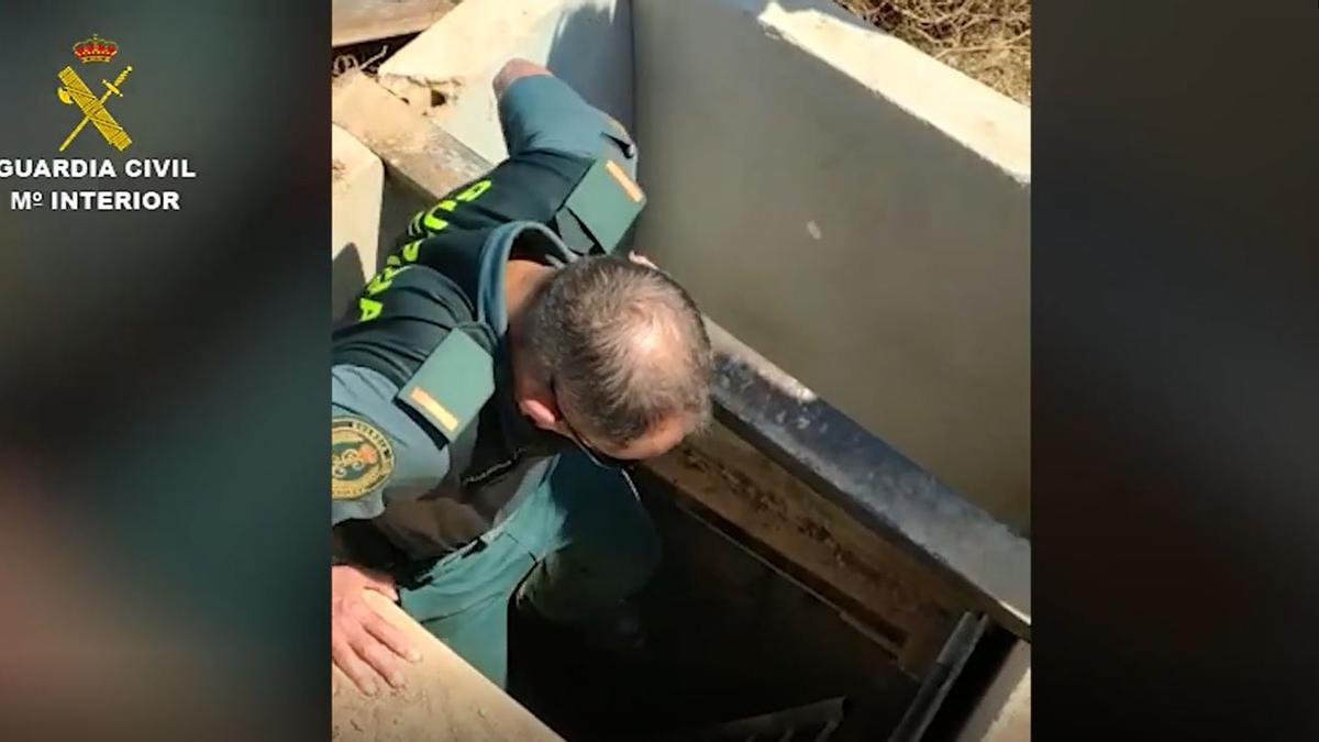 Operación Copito de la Guardia Civil en San Javier