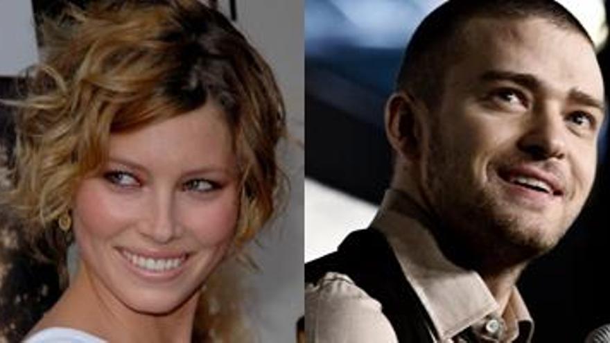 Justin Timberlake y Jessica Biel.