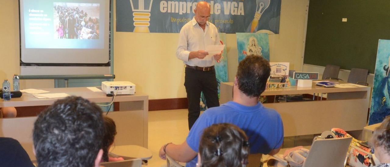 Una reciente actividad relacionada con la promoción del emprendimiento empresarial en Vilagarcía. |   // N.P.