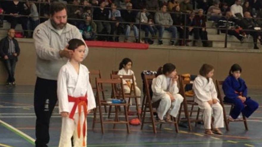 Vila de Santpedor 2020 de Judo Infantil. Eduardo Robles és el responsable del Judo Klub Erice d&#039;Atarrabia, a Navarra