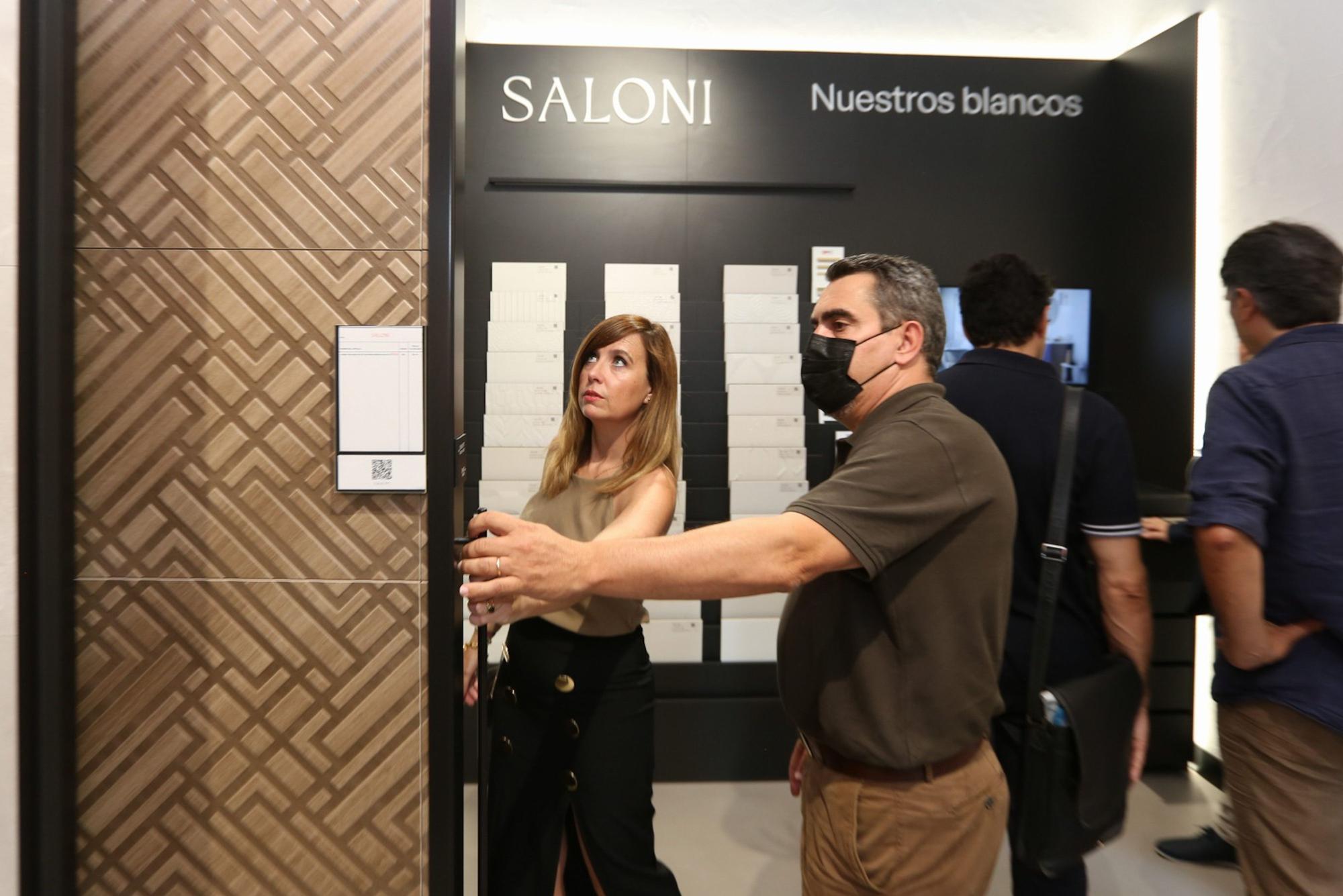 Inauguración de Saloni en Alicante