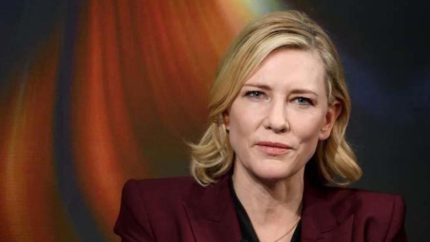 Cate Blanchett habla sobre Harvey Weinstein.