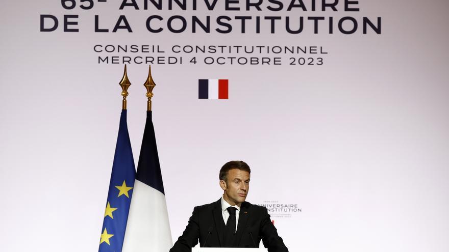 Macron quiere ampliar las temáticas y facilitar las condiciones para organizar referéndums