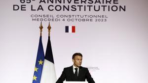 President Macron celebrates 65th anniversary of French Constitution