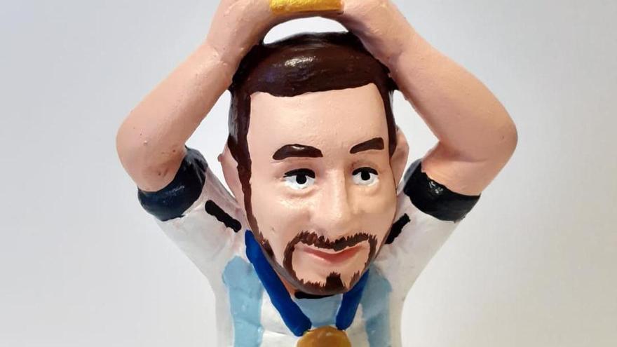 Caganer.com crea una figureta de Messi aixecant la copa del Mundial