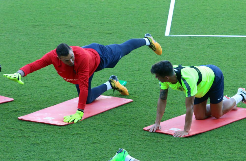 El conjunto de Míchel ya prepara el partido de la tercera jornada ante la UD Las Palmas