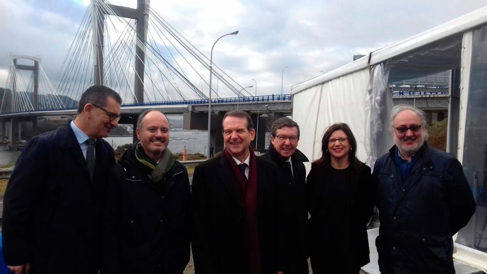 Inauguración de la ampliación del puente de Rande