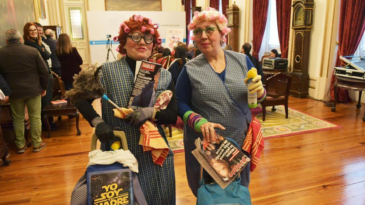 Isa y Bego, Choqueiras do Ano 2026 en el Antroido de A Coruña