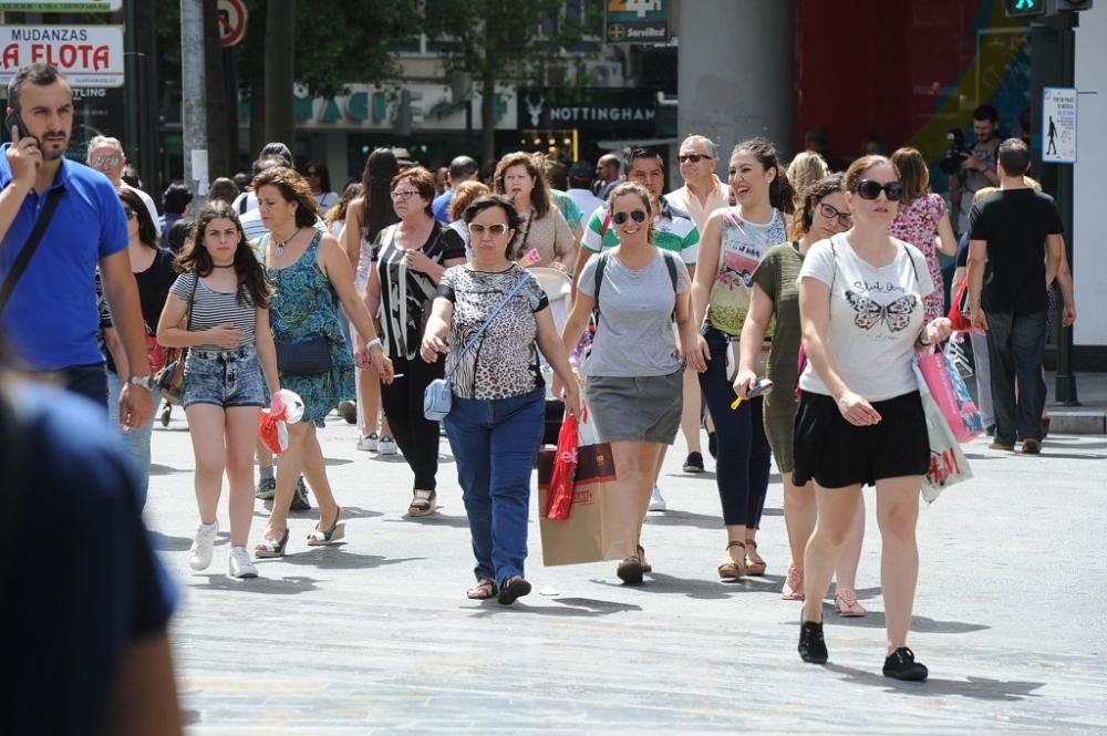 Comienzan las rebajas en Murcia