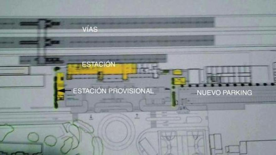 Vestíbulo principal de la estación de ferrocarril de Zamora, que será próximamente remodelada.