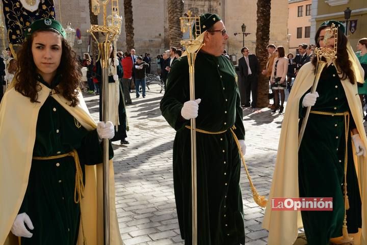 Procesión de los Estandartes y pregón de la Seman Santa de Cieza 2015