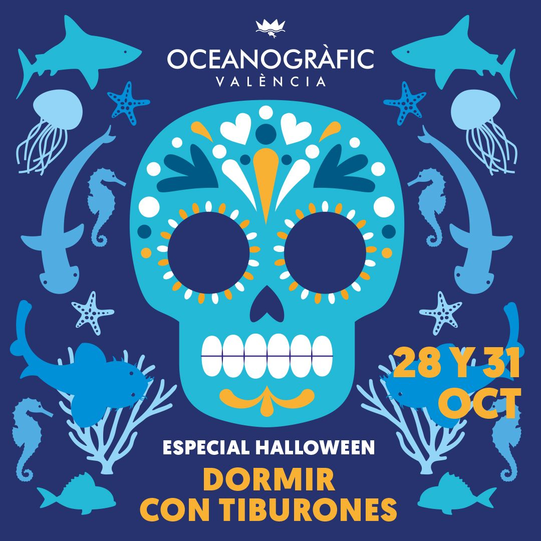 L&#039;Oceanogràfic organiza actividades especiales por Halloween los días 28 y 31 de octubre.