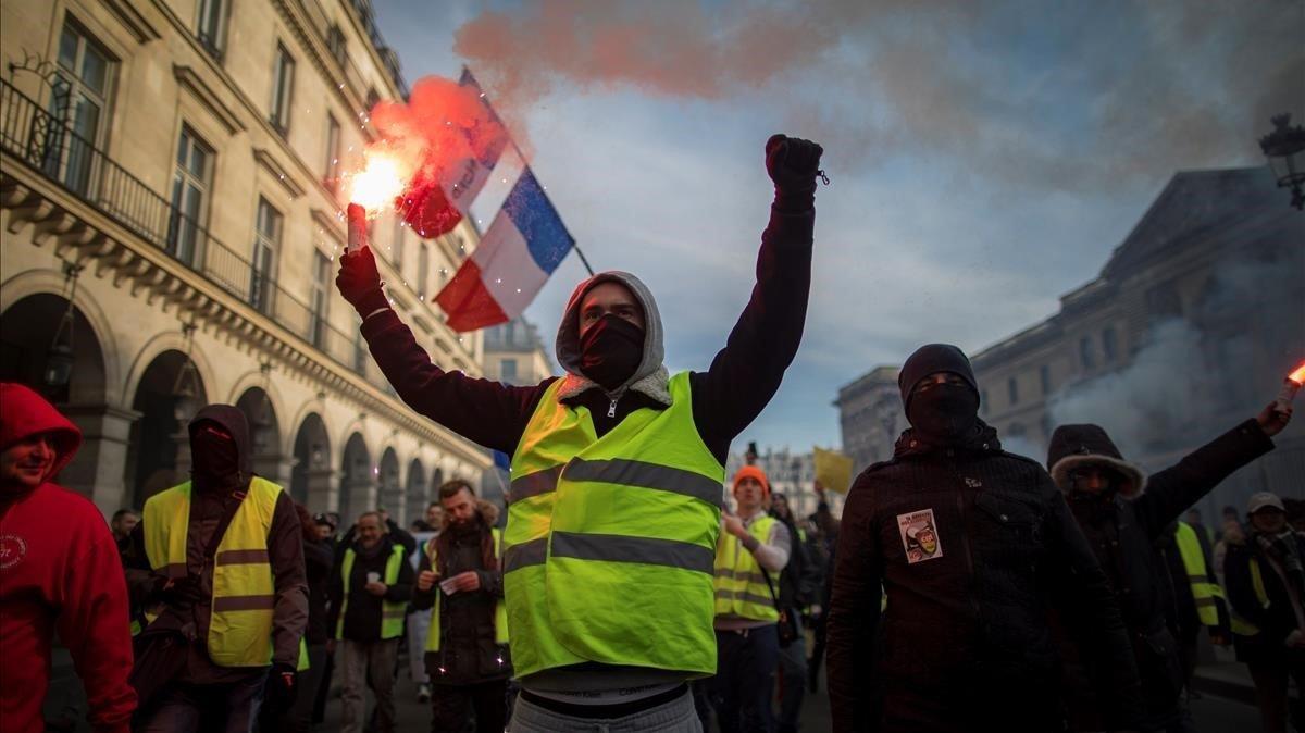 zentauroepp46840714 epa2588  par s  francia   05 02 2019   manifestantes protest190205210523