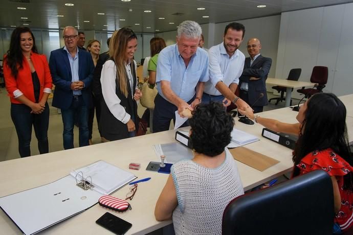 Las Palmas de Gran Canaria. Presentación candidatura CC.  | 07/10/2019 | Fotógrafo: José Carlos Guerra