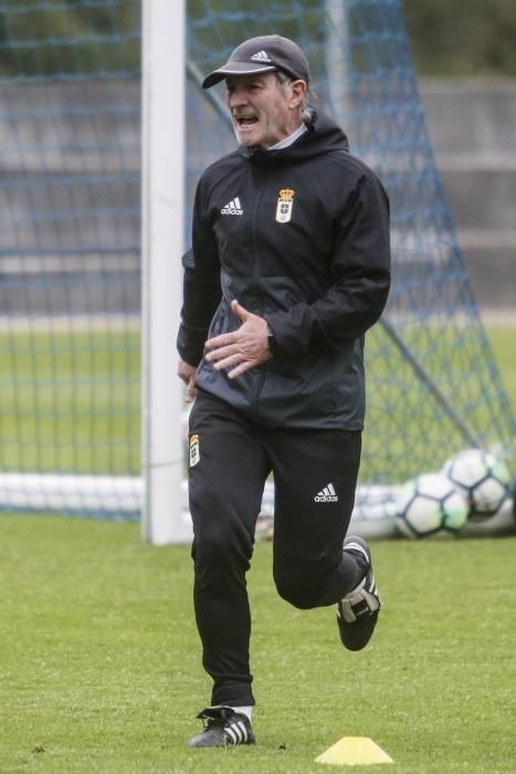 Entrenamiento del Real Oviedo