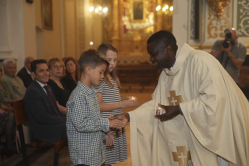 Ceremonia de bienvenida al nuevo párroco de Canet d'En Berenguer