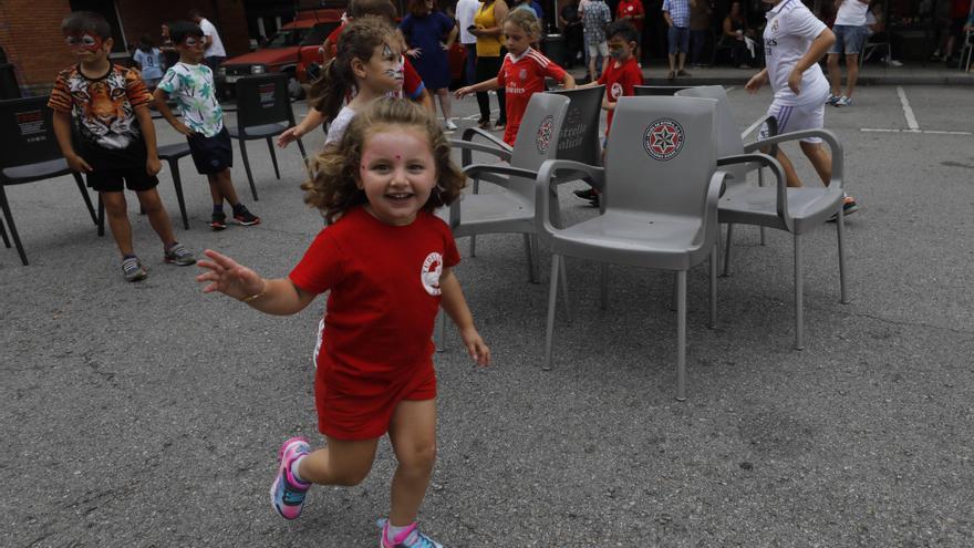 Así fueron los juegos infantiles de las fiestas en Tudela Veguín