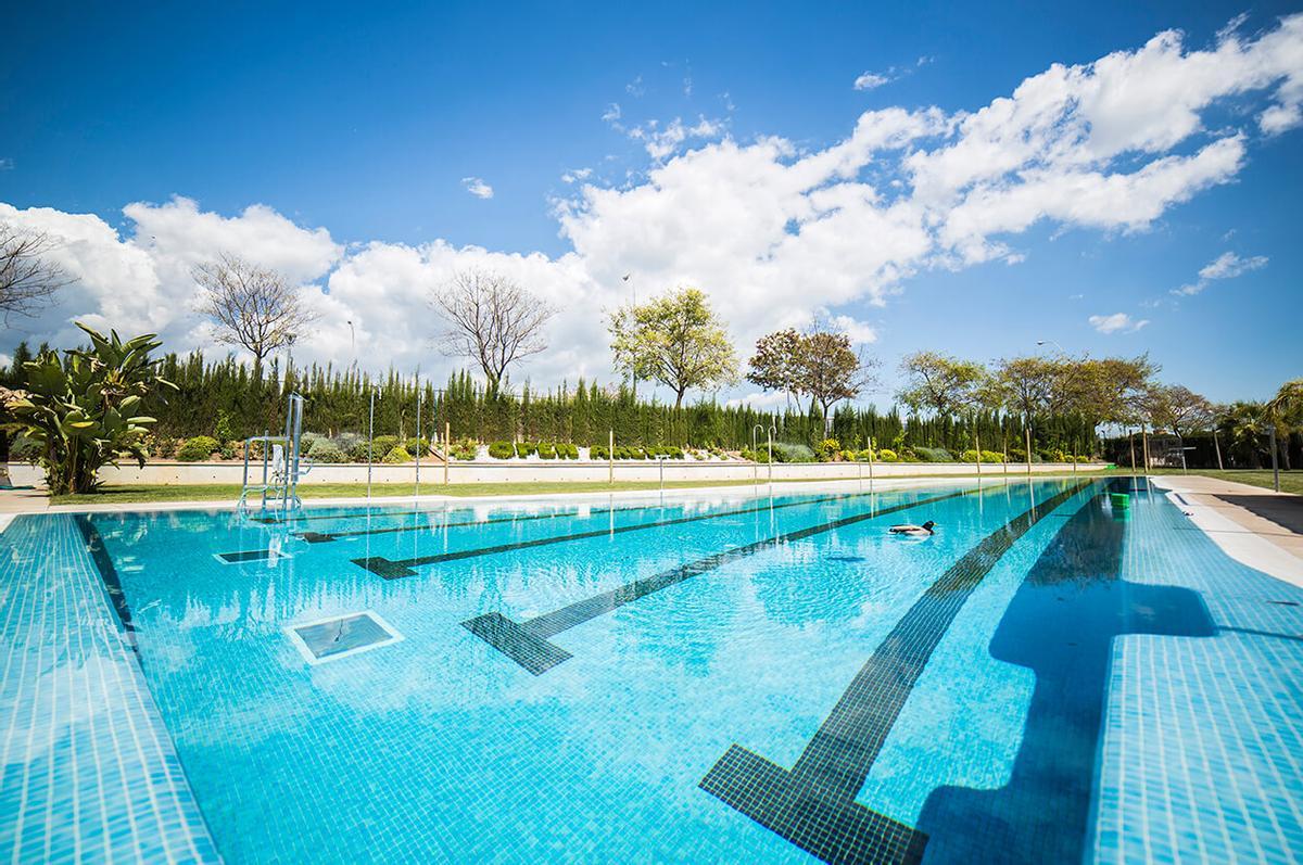 Piscinas del Open Arena de Córdoba.